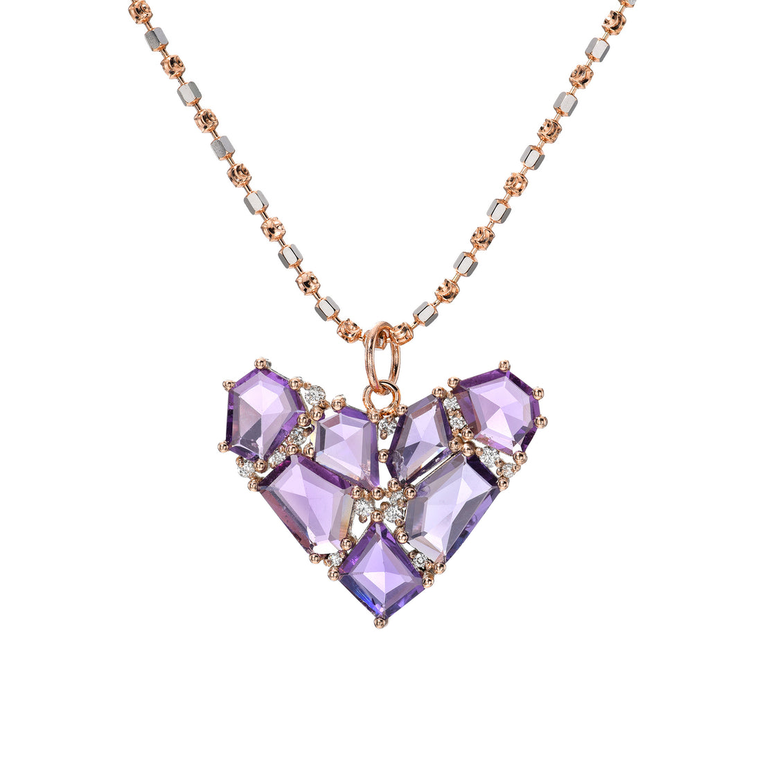 Mosaic Heart Necklace