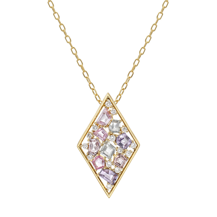 Diamond Mosaic Pendant