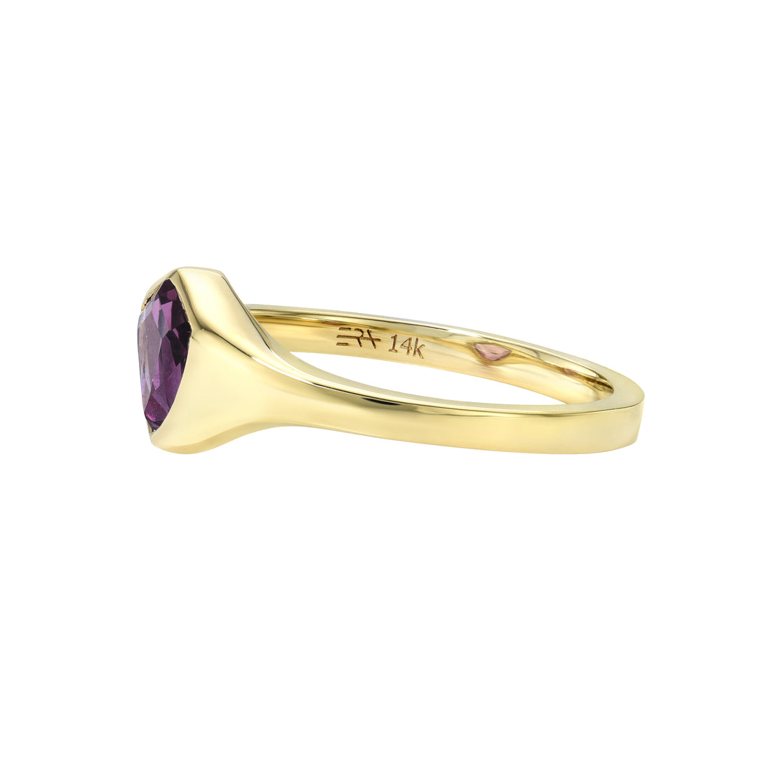 Mosaic Crest Signet Ring