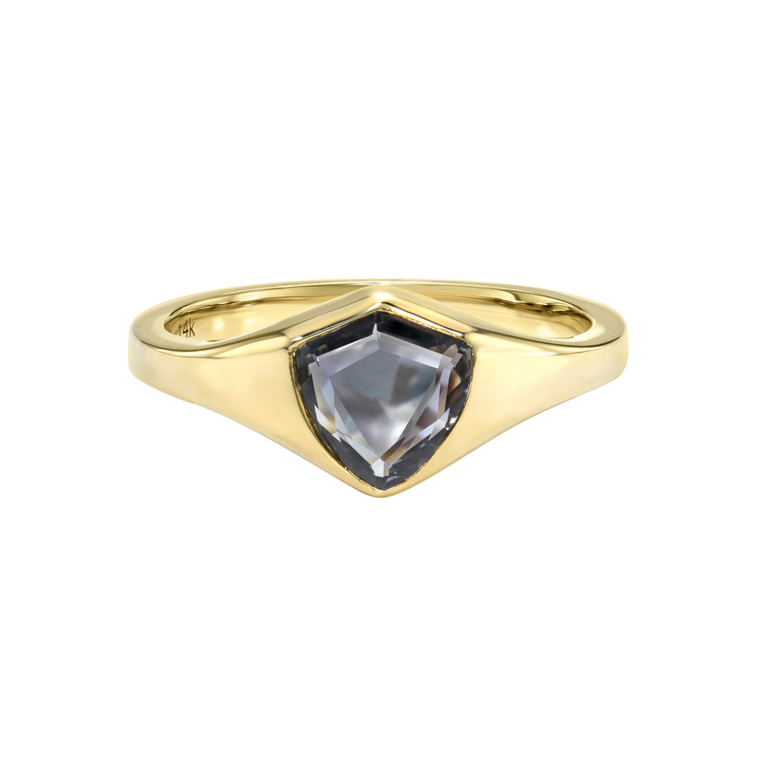 Mosaic Crest Signet Ring