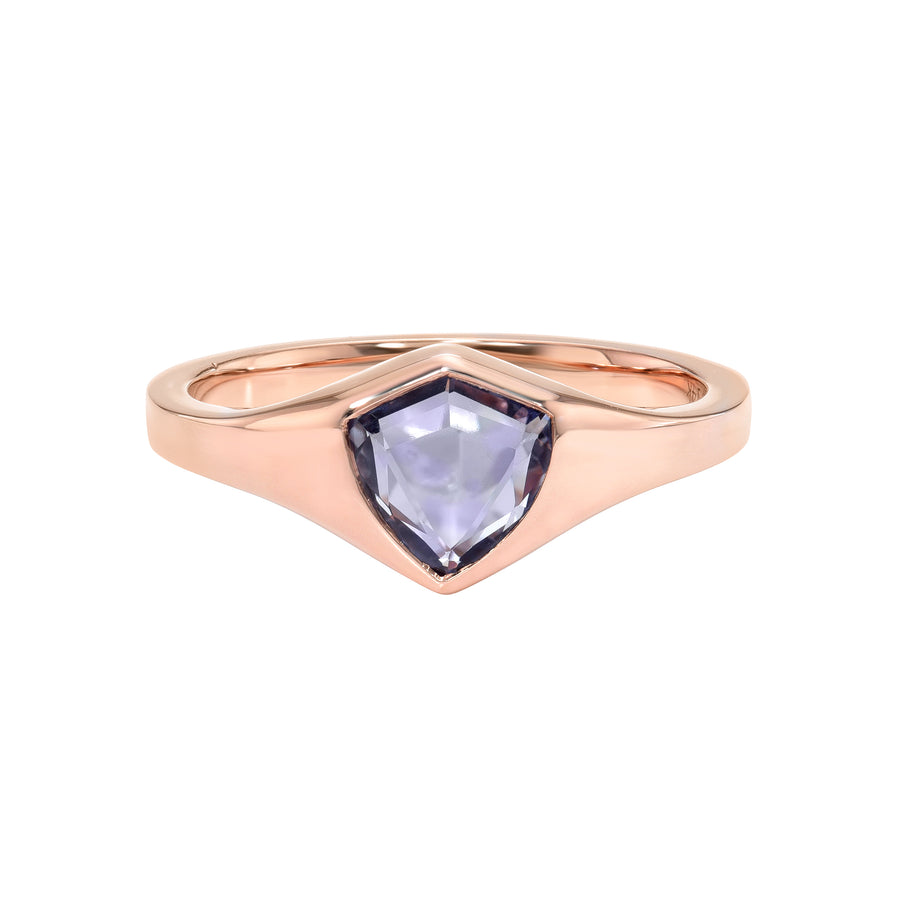 Mosaic Crest Signet Ring
