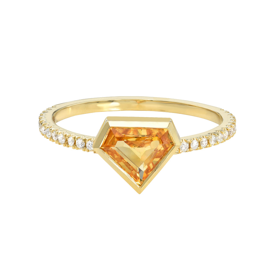 Mosaic Stack Ring with Diamonds